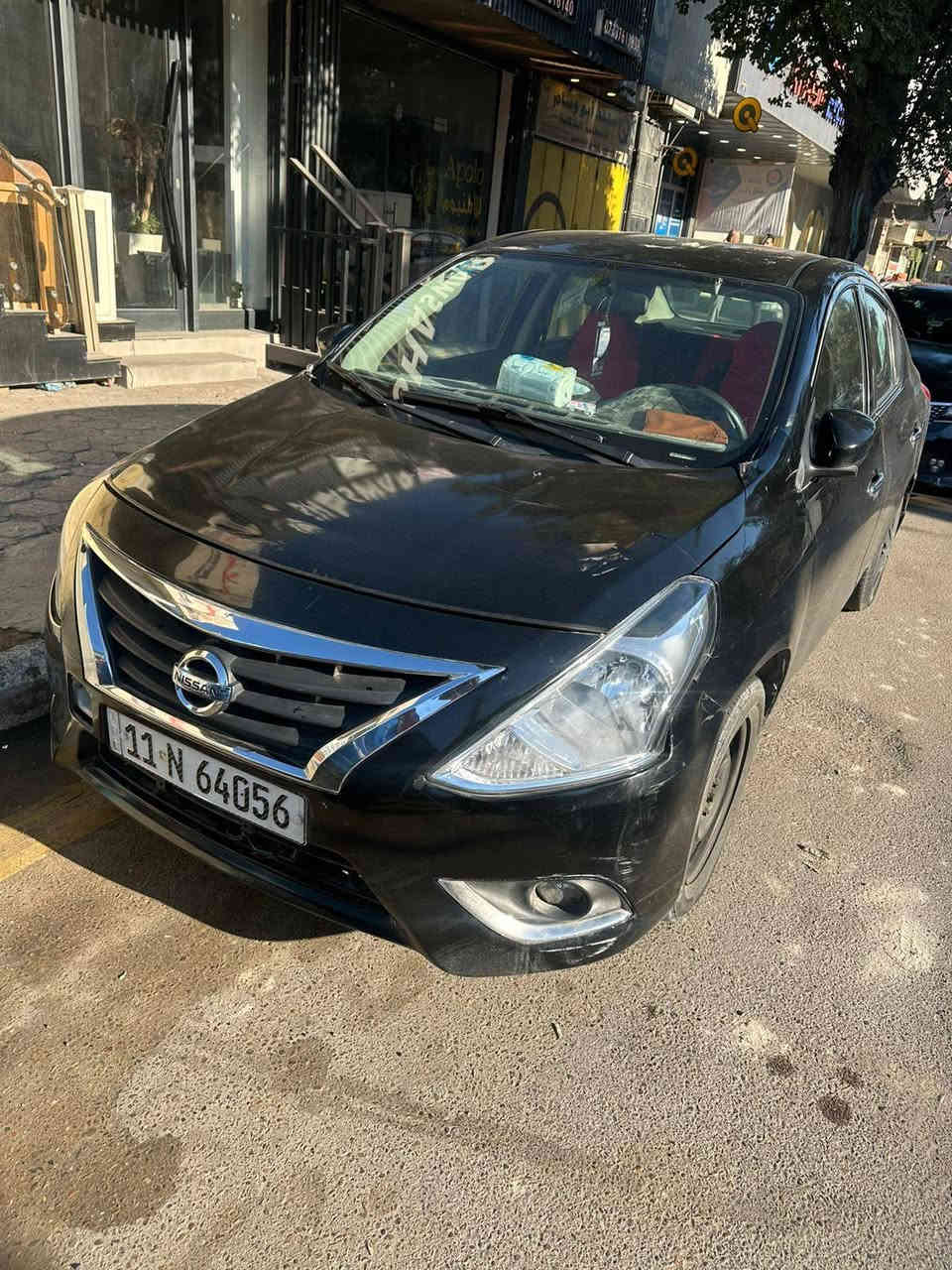 السلام عليكم 
نيسان فيرسا 2019
لون اسود 
رقم بغداد 
فئه Sv 
تحكم ستيرن جام كهرباء 
شاشه بلادي سياره جاهزه من كلشي راديتر جديد تخم تأير جديد 
حداديه  صدر جديد سيارة حلوه واقتصادية كلش محرك 1600 مكان السيارة بغداد العطيفيه  سعرها 80 ورقه وبيها مجال بسيط جدا  هذا رقم صاحب السيارة *********** تحويل مباشر  الرقم جديد يعني متتاخر بتحويلها .
اني مكلف بالنشر اي استفسار اتصل على الرقم وبي واتساب .
