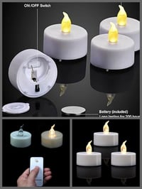 ٥ شموع ريموت • بدون بطاريات
