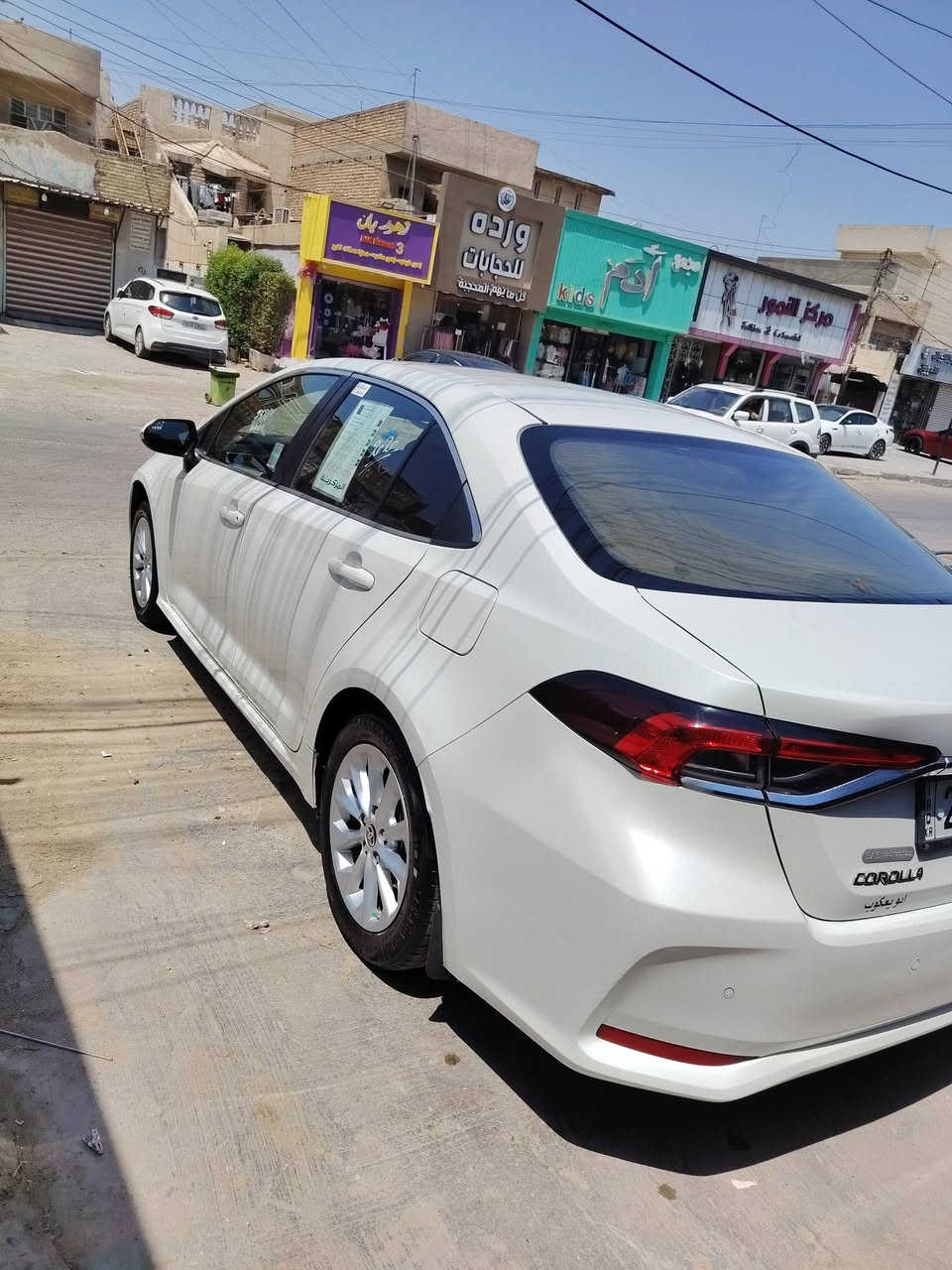 كورلا موديل 2020ساز ماشيه 152 فول عدا الفتحه صبغ بس الدعاميه الاماميه وبارد شبرين بجاملغ السعر 150 وبيه مجال *********** واتس مكان الغزاليه
