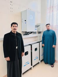 منظومة شمسية • إنفرتر 16kW • بطاريات ليثيوم