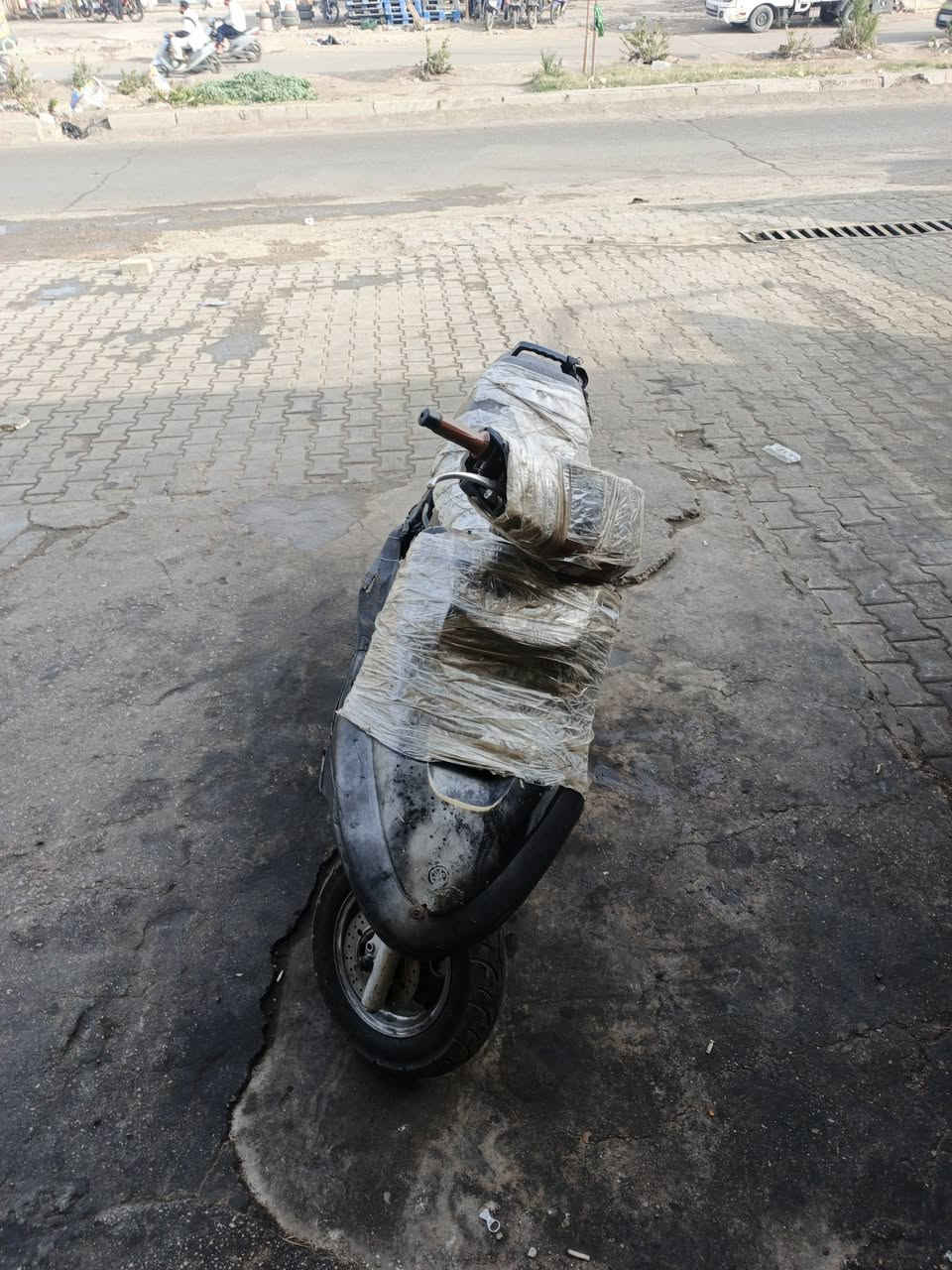 السلام عليكم دراجه فضاي للبيع السعر200 وبيه مجال حك الجيه *********** المكان مدينه الصدر
