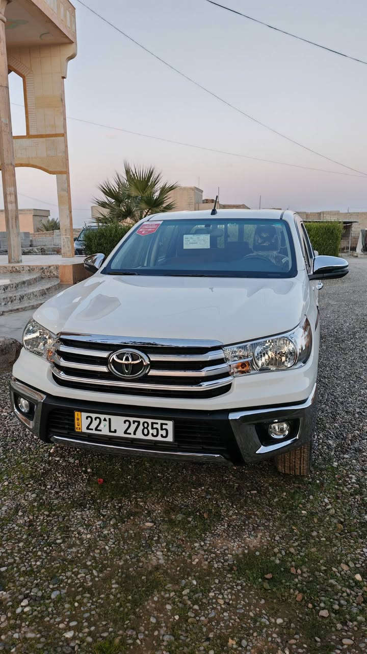 السلام عليكم
هايلوكس 2025 للبيع ناصي كير عادي رقم اربيل

ماشي 3400km بمعنى زيرو

السعر 265 

***********
