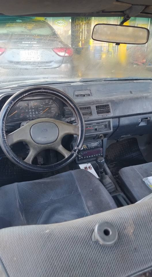 كيا كابتل موديل 95 بلاديه رقم قاسيه مشروع وطني سنويه لل 27 شرط التحويل أو وكاله حاظر باسمي مصفره غرامات كهربائيات شغاله تبريد شغال نقص بولبرن أمامي صالنصه طاكه مراوس بتكسي سعرها ٢٠  وبيها مجال *********** مكانها الديوانيه الحمزه الشرقي ديوانية, القادسية
