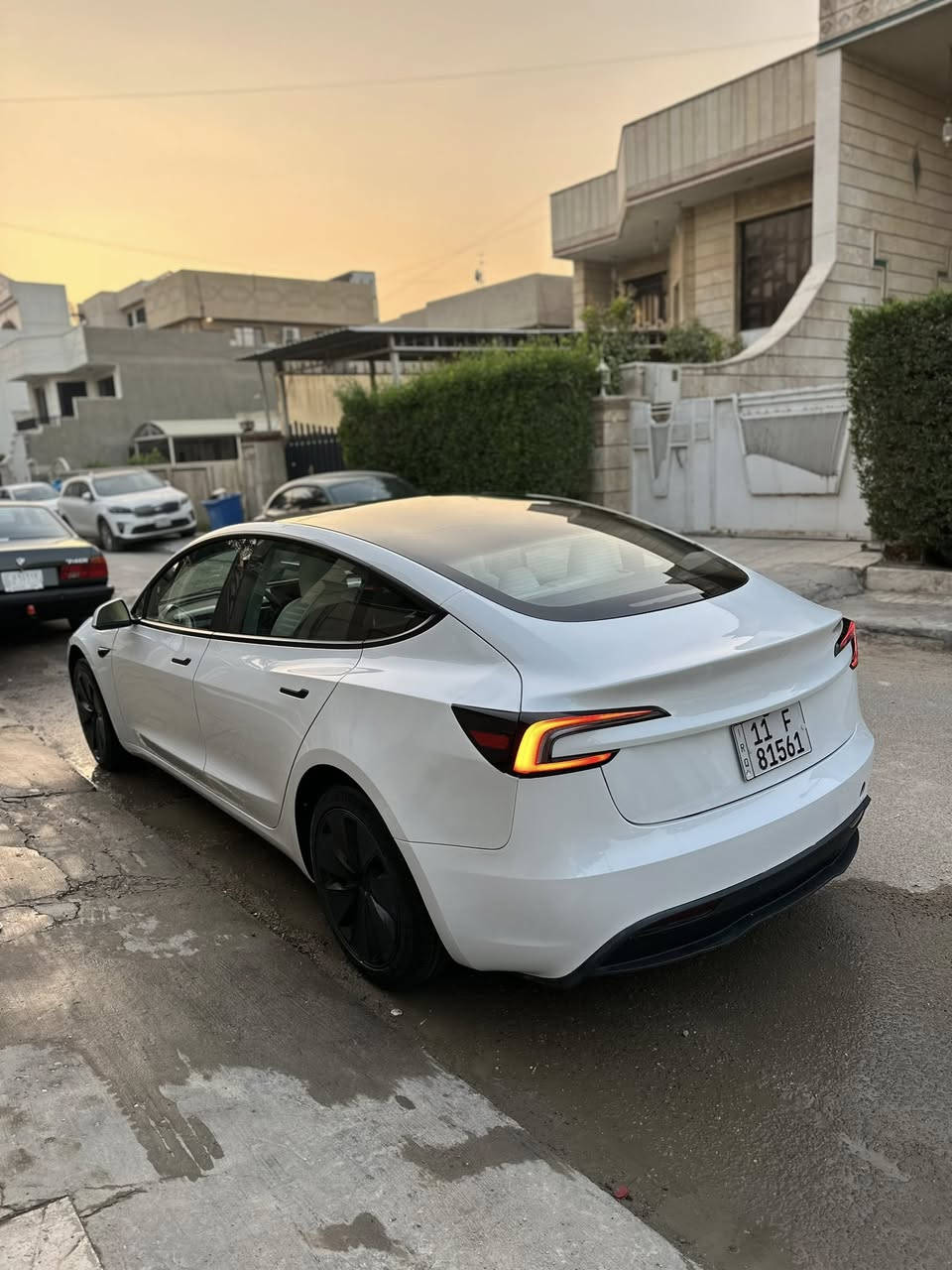 السلام عليكم
تسلا موديل 3 (2025) LONG RANGE مدى طويل
🔋الشحنه الوحده🔋 تمشي من 650 كلومتر الى 700
‏ 🆕 (Performance) الجديدة. 

السياره اني مستورده داخله جديد
رقم بغداد بسمي ترقيم جديد
مكاني بغداد زيونه 
‎ السيارة وارد أمريكي موديل 2025. �
* km8000. معروضة للبيع بمسافة مقطوعة
* السياره بعده زيرو جديده جداً
* 
* تسارعاً قوياً من 0 إلى100 كم/س في غضون 2.9 ثانية. 🚀🚀🚀�
* تبلغ قوتها 510 حصان وعزم دوران يصل إلى 740 نيوتن متر.
* السياره فول موصفات اجه بشكل جديد
* شاشه خلفيه للتحكم 
* معروفه موصفات التسلا 1/1
* حادث السياره صبغ الجملغ الخلفي
* و صبغ قبق الجنطه الخلفي 
* قطعتين خلفيه صبغ
* السعر (220)$ ورقه او بي مجال
* اي استفسار وتساب او اتصال 
* عل الرقم  ***********
