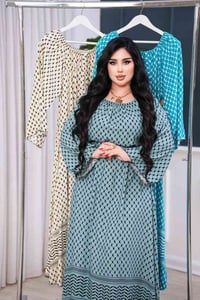 دشداشة كلوش • كشمير • فري سايز ١١٠كجم