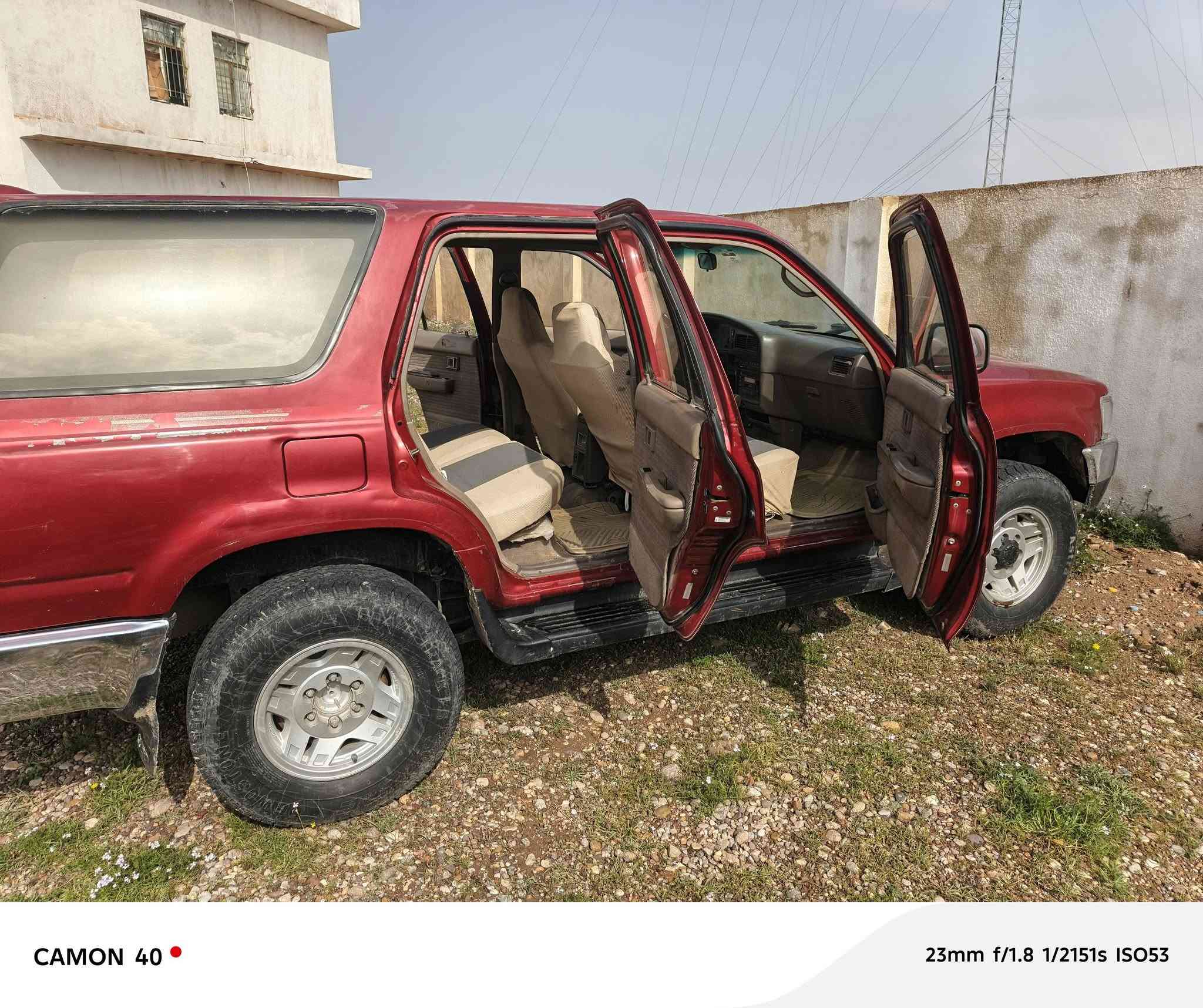 تيوتا فور رنر بلاديه موديل ١٩٩٥ رقم أربيل دولي


**إذا كنت صاحب هذا الإعلان وتريد حذفه لأي سبب، رجاءا أرسل رسالة إلى الدعم الفني**