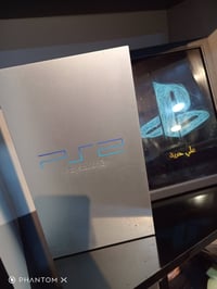🔥🎮 عرض قوي لعشاق الكلاسيك 🎮🔥  ✨ جهاز PlayStation 2 (PS2)  لون سلڤر ✨ م...