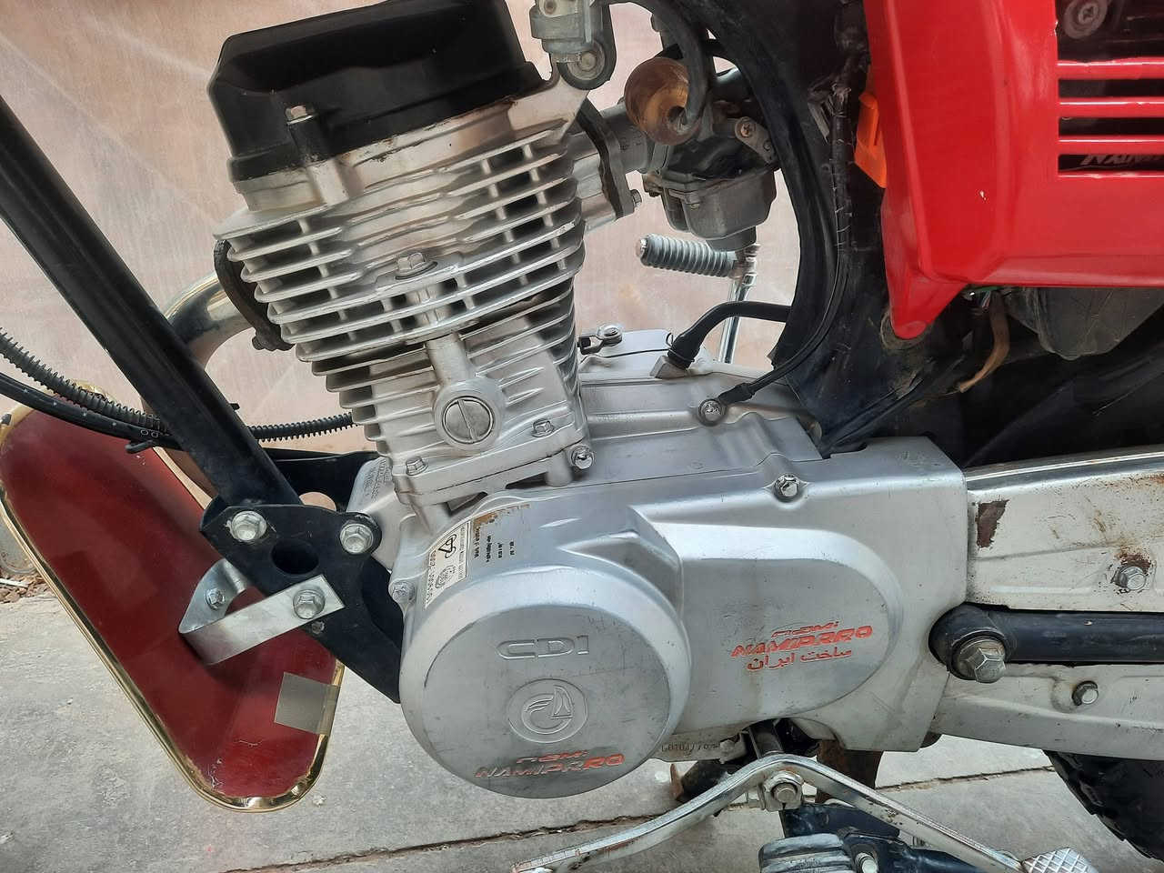 سلام عليكم دراجة نامي برو محسن ٤ كير مع الأوراق للبيع موديل ٢٠٢٠ العنوان خانقين السعر ٥٢٥ بي مجال شي بسيط الشراي يتصل المو شراي ليتصل ***********
