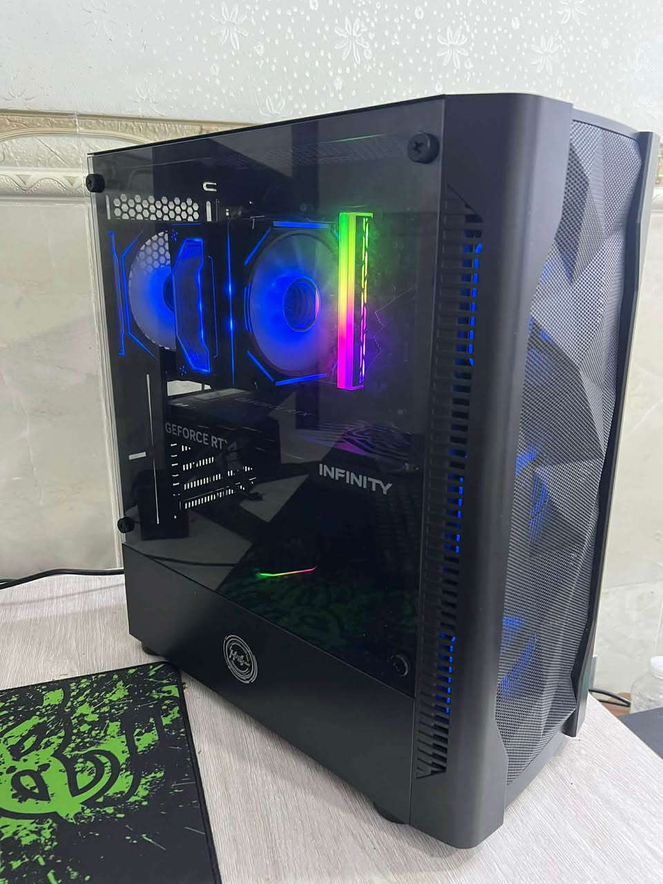 کەیسی بەهێز و پاک بۆ فرۆشتن

تازە ثێرمال پەیستی گۆراوە

CPU: RYZEN 5 5600x

GPU: RTX 5060ti 16gb INFINITY PALIT 3FAN 🔥

MOTHERBOARD: B450M-A PRO MAX ll MSI PRO SEREIS

RAM: 2*8 16GB Black Wolf rgb 3200mhz

HARD:  ssd 1tb nvme

POWER SUPPLY: 650W  BRONZE 80PLUS

 

گەیاندن بەردەستە
نرخی ملیۆن ٤٥٠ هەزار السليمانية, العراق


**إذا كنت صاحب هذا الإعلان وتريد حذفه لأي سبب، رجاءا أرسل رسالة إلى الدعم الفني**