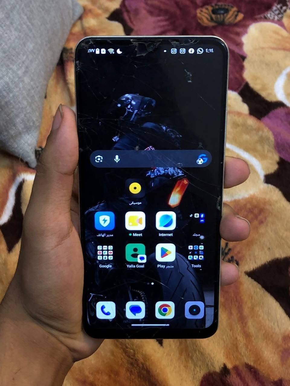 سلام عليكم
realme c53
للبيع 
نضيف ومكفول بي ضربه بالشاشه قويه بس ما مأثره عليه وشويه حراره مراوس بايفون لو للبيع سعره 100الف فقط قفل قفل قفل شراي تعال مراوس ايفون تعال رقم 
***********
