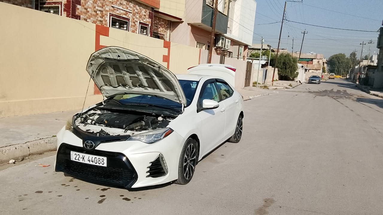 كورلا للبيع ١٨Seاللون صدفي مكينه وكير مامفتوح السياره جاهزه ماشيه ١١٧كم خمس قطع بدون دواخل السعر ١٢٥للاتصال ***********
