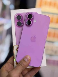 ايفون 16 ضمان وكاله ماستر شرق اوسط اصلي   ذاكره 256 بطاريه 100 جهاز مش...