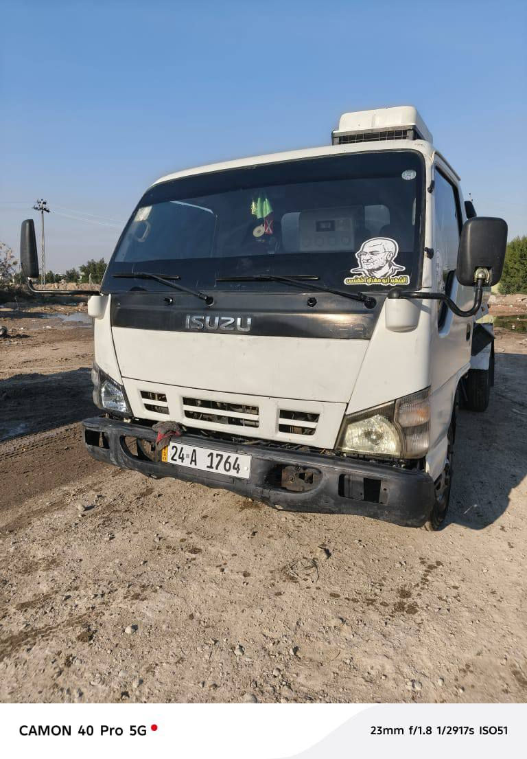 أزوزه تنكر 2007
رقم شمالي دهوك جديد دولي  بإسمي
كفاله عامه مكينه وكير كفاله
تخم تاير
حمولة 6 طن
بيها سبلت عالباتري ثلج❄️
دوشمه للداخل جديد 
سيارة جديدة أنضف من الصور
السعر 145 وبيها مجال
***********
***********
