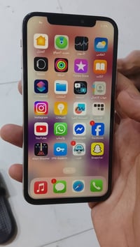 ايفون X • بطاريه ١٠٠ • سماعة مكالمات