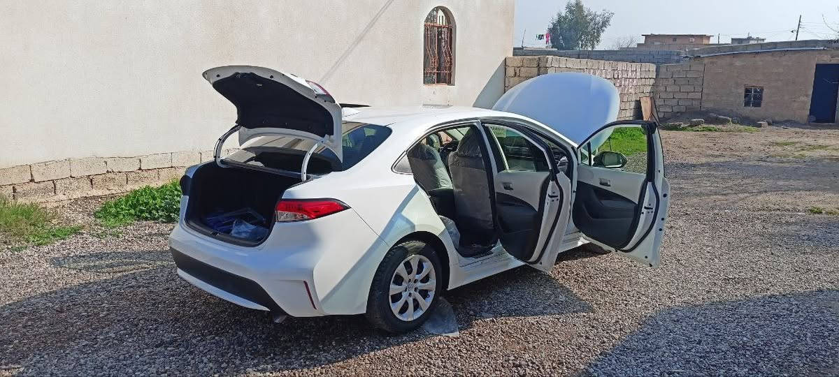 السلام عليكم تيوتا كورلا موديل 2022امريكي لون ابيظ رقم معوقين نينوئ اسياره بلادي برقي مامفتوح  ماشية 80ميل ضررسياره بوند وجاملق فقط لباقي كلين سونار سياره ويه صور السعر 145وبيه مجال مكان السياره الشرقاط ساحل الايسر هاتف***********
