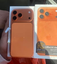 ايفون ١٧  استخدام يوم واحد ما مشحون ولا مرة للبيع 07838225725