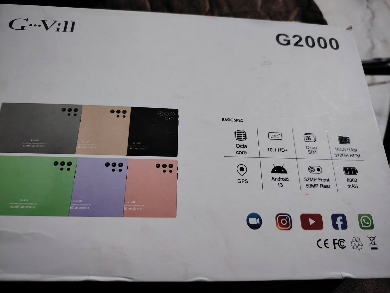 ايباد للبيع ذاكره 512
اسمه G2000 سعر 200


**إذا كنت صاحب هذا الإعلان وتريد حذفه لأي سبب، رجاءا أرسل رسالة إلى الدعم الفني**