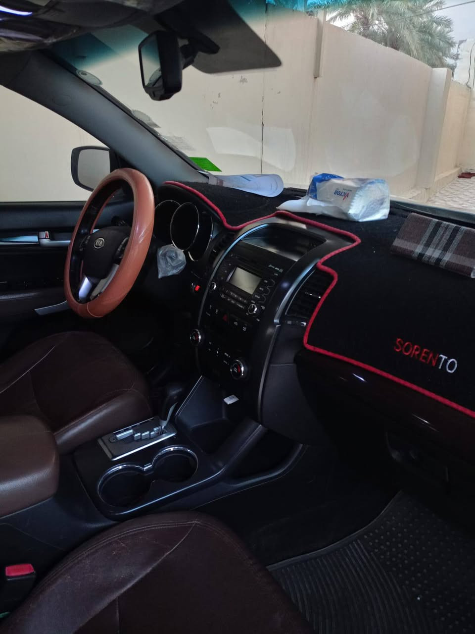 سورنتو موديل 2010  ، سبعه راكب كويتي فول السعر 150 وبيه مجال، العنوان الانبار رمادي، بيه 3 قطع صبغ رش بدون معجون،، رقم ***********
