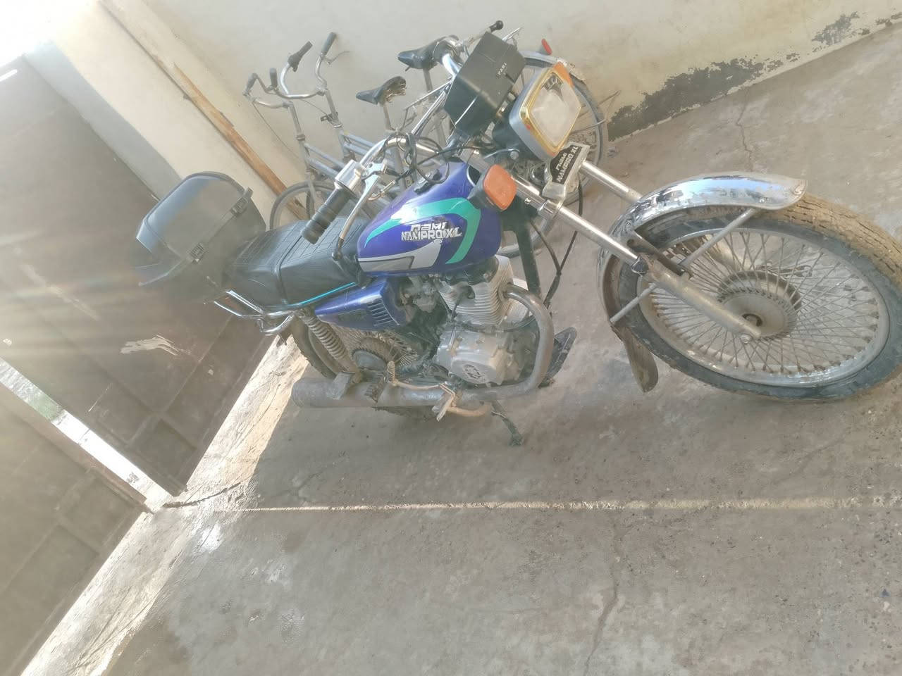 سلام عليكم دراجة نامة برو موديل 2021 مكفولة كافالة عامة براغي صفر السعر 375 وبيهة مجال بسيط مكاني بعقوبه رقم الهاتف ***********
