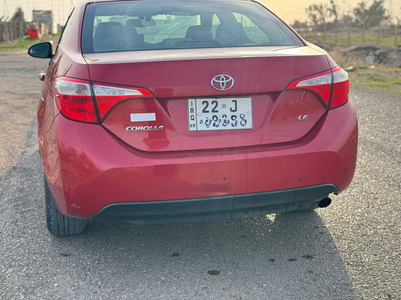 السلام عليكم ✈️
كورله 2016 وادر امريكي ✍🏻
حادثها 3 قطع باب الصدر ✔️وباب الخلف الصدر ✔️🔴 وباب السايق 
🔴السياره استخدام شخصي 
🟢تايرات 80 ٪ 
🔵حداديه امامي جديد 100٪
🔴 گير+مكينه مكفولات100٪
🟣باتري جديد ☑️
⚪️تدفئه تبريد فول 100
🔶السعر 125$ وبيها مجال 🔇

🔕رقم هاتف +واتساب 
0️⃣7️⃣7️⃣1️⃣2️⃣3️⃣9️⃣2️⃣6️⃣9️⃣0️⃣


**إذا كنت صاحب هذا الإعلان وتريد حذفه لأي سبب، رجاءا أرسل رسالة إلى الدعم الفني**