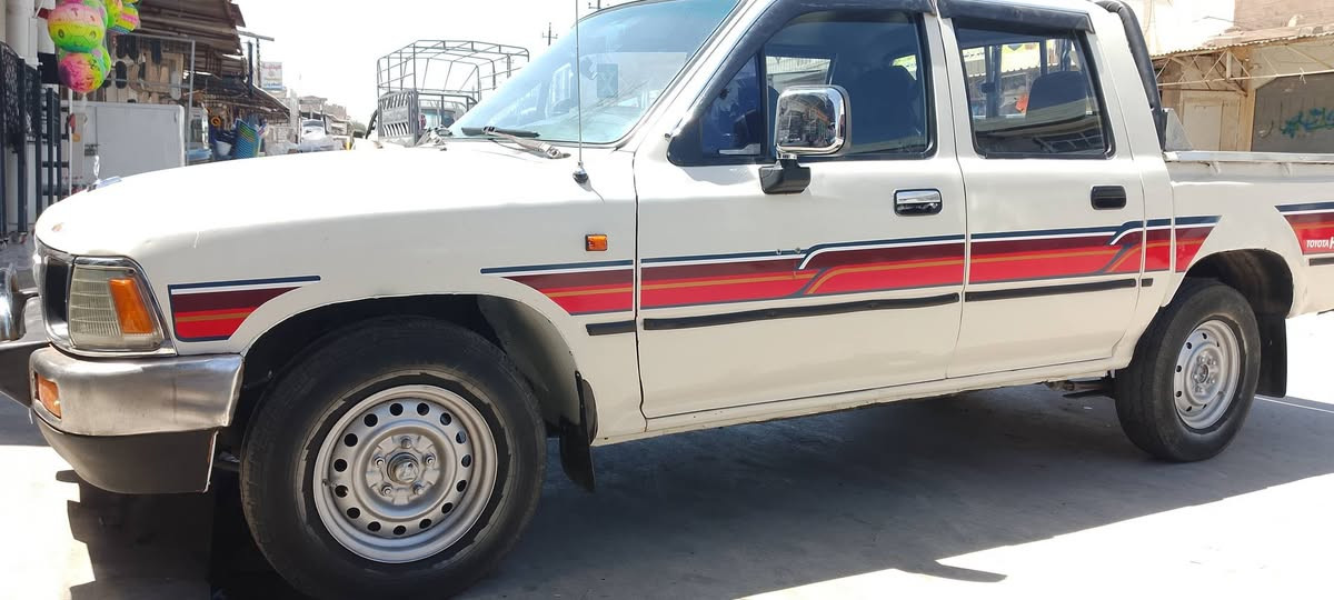 بيكيب  تويوتا دبل تسعين محرك گير شاصي شرط مصبوغة حزام جمالية سنوية جديدة 2031بغداد تحويل بالموصل باسمي دوشمة جديدة ممتازة داخلها كلش حلو تايرات جديدة وكهربائيات زينه سعر55ورقة
 ***********    ***********
