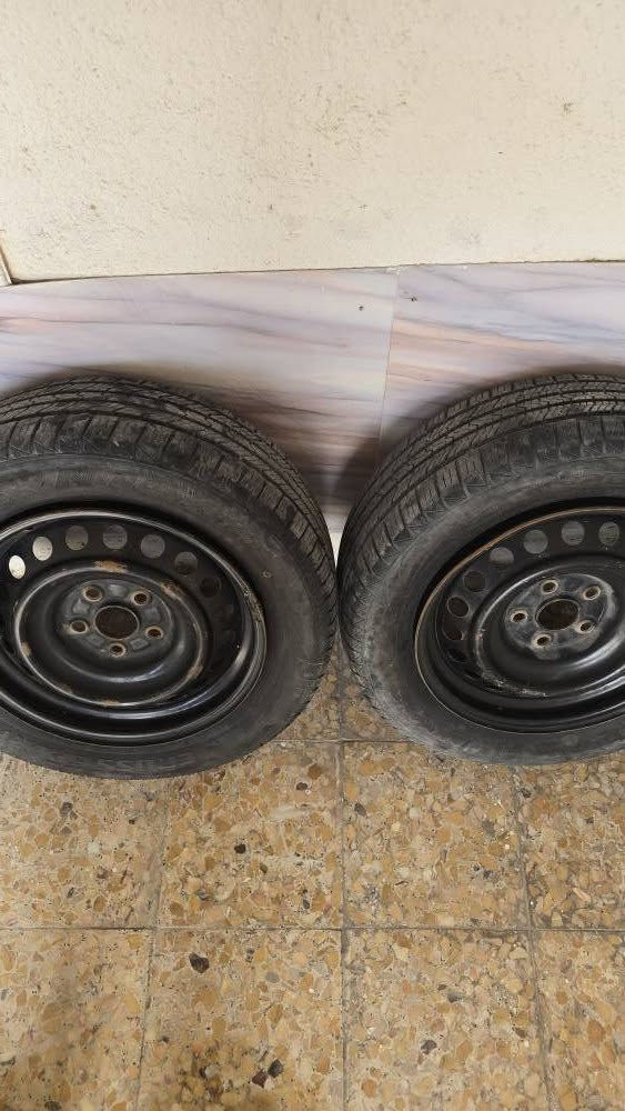 ويل حديد كامري ٥ ستدات مع الاطارات جديدة 
بدون ممات سعرهن 200  مكاني معقل الابلة حجم الاطار  216/60R16 
*********** البصرة, العراق
