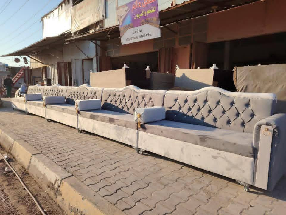 مثل ماعودنكم على اجمل موديلات شغل تسكام خشب اسود سفنج ميز اي لون تريد موجود معمل  احمد العزاوي عنوان شارع سده محاويل قرب حسينيت طوالب ستفسار موجود وتساب أو تصال على رقم ***********
