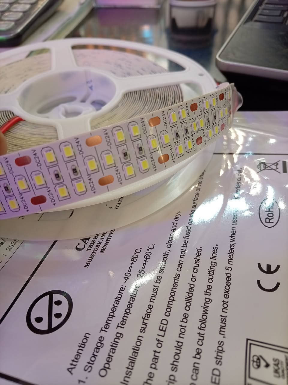 نشره 24 فولت ديسي من شركة Aiko 
20mm
10m
3LED
6500k
4000k


**إذا كنت صاحب هذا الإعلان وتريد حذفه لأي سبب، رجاءا أرسل رسالة إلى الدعم الفني**