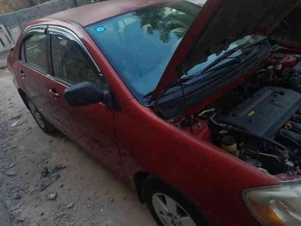 السلام على الجميع
كورلة نحلة 2008وارد أمريكي محرك .1800.محرك قبل اسبوع شادة صدر فول كهرباء فول 
تبريد جديد ثلج 
صدر جديد
كهرباء فول
سيارة بلاد 
حادث أمريكي جاملغ خلفي جهة البانزين
السيارة ليبل واحد
السيارة بلاد بيهة شوية جراد
شاشة كامرة 
سنوية 28بسمي رقم انكليزي
السعر 95
رقمي .***********
غيرمتواجد علفيس؟
العنوان الدورة بغداد
