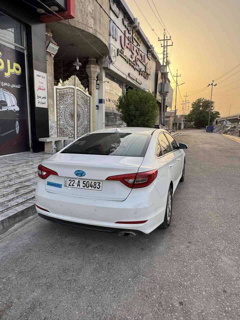 سوناتا مديل 2017رقم رابيل جاهزه من كلشي سياره بيهه صبغ ٣قطع سبب تكشير كفاله من ضربيه سعر 115وبيه مجال ***********
