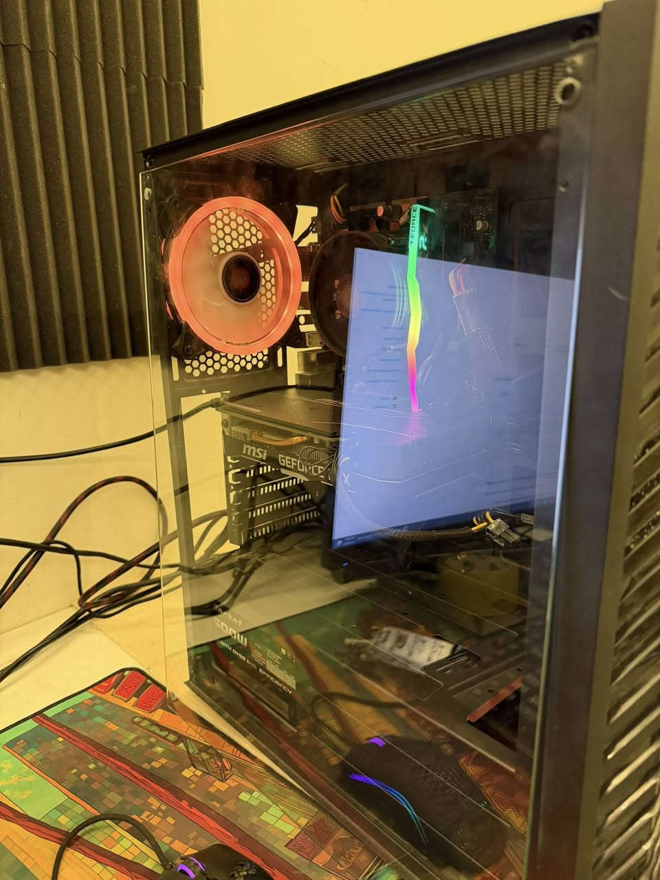 السلام عليكم ورحمة شباب pc مرتبة للبيع السعر550  الف قفل قفل 🔒 توصيل ماعندي مكاني بغداد 

i5-10600KF
2060 msi 
H410 asus 
Ram 8 3200 rgb
Pau 500w rgb
Case 3 fan + hb
Ssd 240
Hdd1 t


**إذا كنت صاحب هذا الإعلان وتريد حذفه لأي سبب، رجاءا أرسل رسالة إلى الدعم الفني**