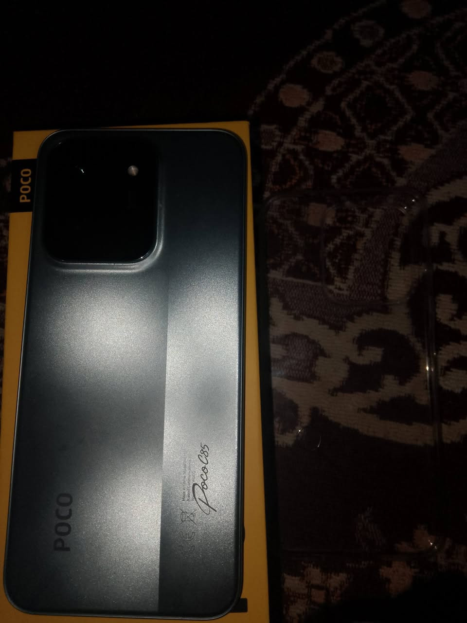 سلام عليكم جهاز للبيع السم POCOc85 ذاكره256 الجهاز استعمال قليل شهر ما صارله سعر 210 او بي مجال قليل هاذا رقمي ***********
