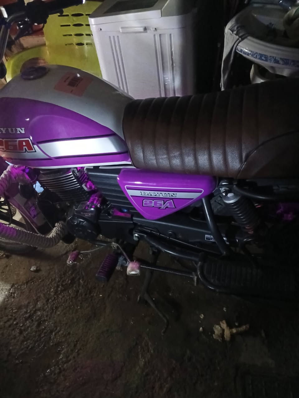 دايون نفخ بنفسجي موديل 22 رقم كربلاء انكليزي باسمي كامله مكمله دراجه جديده تجي وتشوف السعر مليونين ***********
