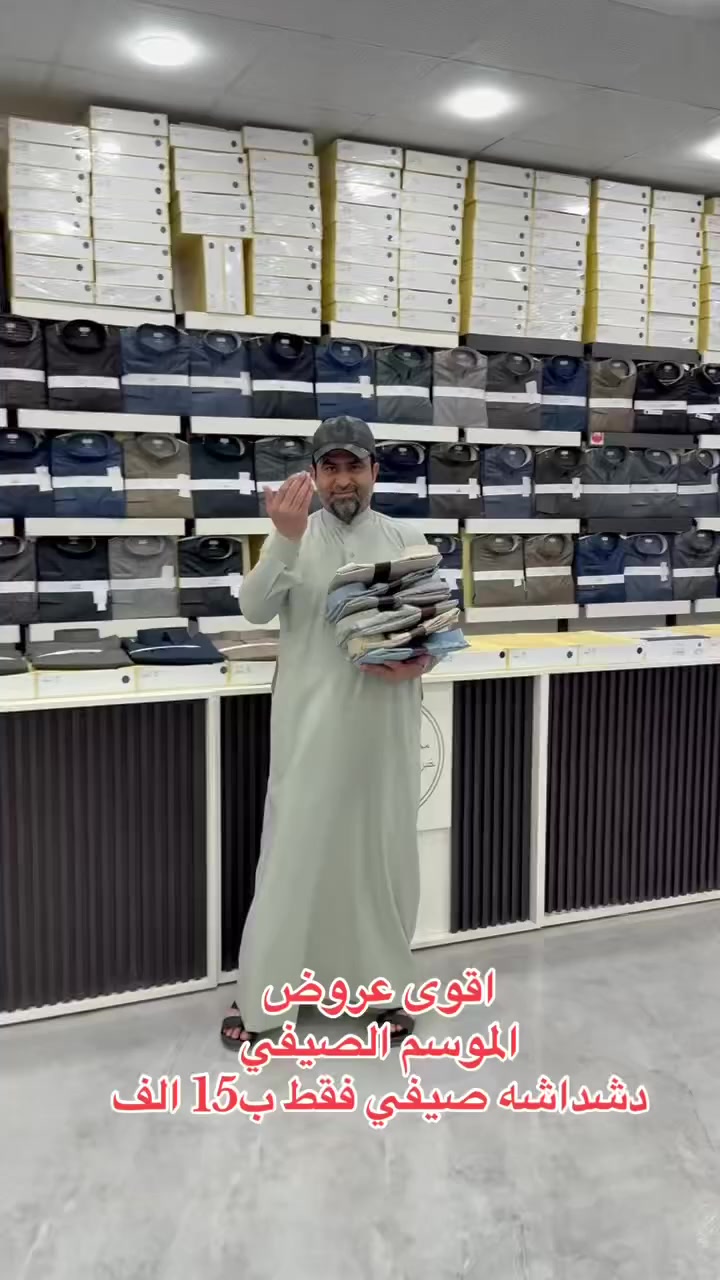 اقوى عروض  الموسم الصيفي دشداشة  فقط ب 15  الف 🔥🔥🔥

اتلحك او متلحك 🏃‍♂️🏃‍♂️🏃‍♂️🏃‍♂️🏃‍♂️🏃‍♂️

#شعارنا -نعمل_من_اجل_سمعتنا

#خبرتنا منذ عام 1992 لسنا دخلاء على عالم الملابس


**إذا كنت صاحب هذا الإعلان وتريد حذفه لأي سبب، رجاءا أرسل رسالة إلى الدعم الفني**