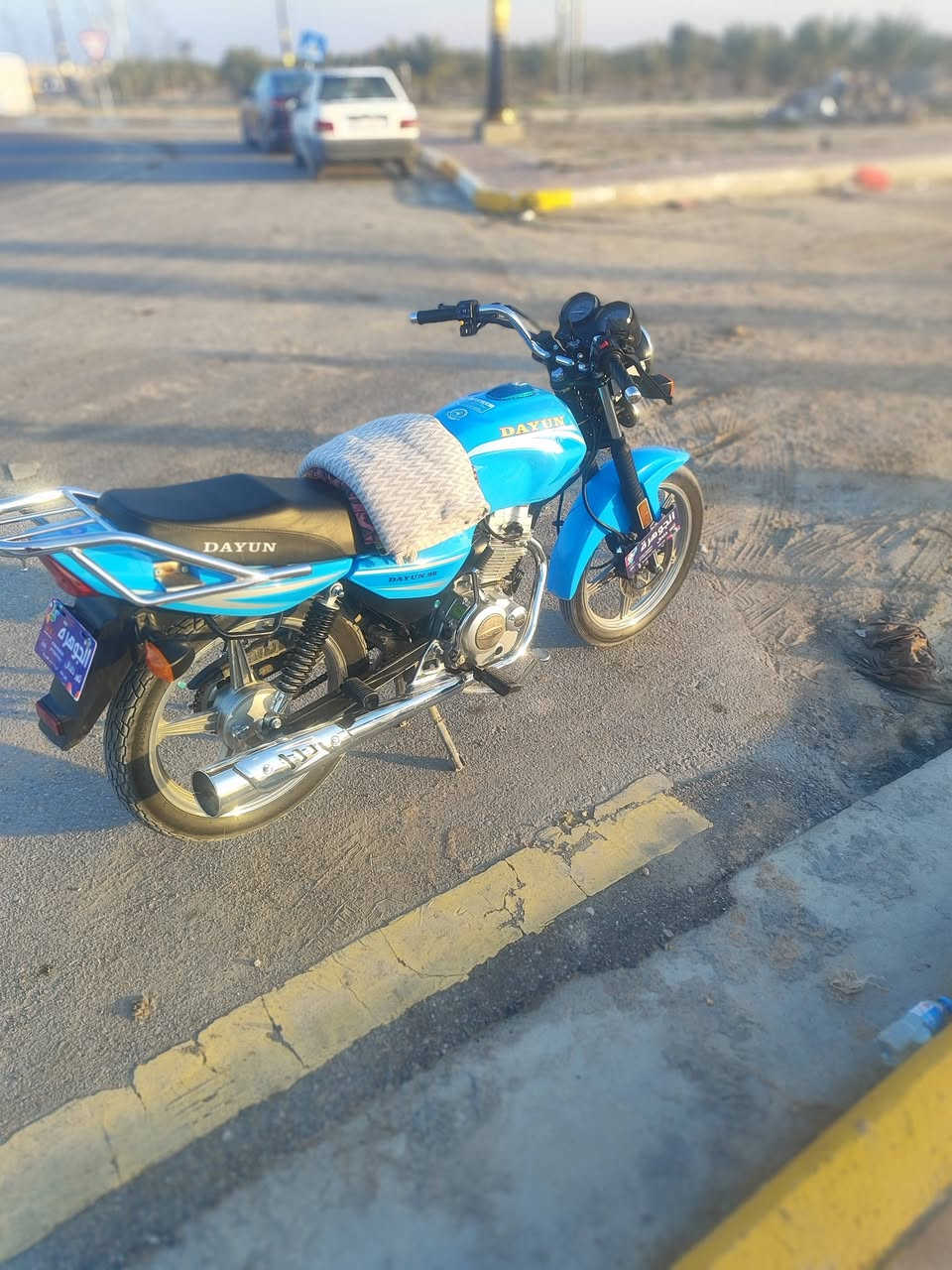 سلام عليكم  مرخصات مسول شباب دايون عضم 24 دراجه جديده كلش لون مميز سعر 1700 وبيه مجال موجود خاص ***********
