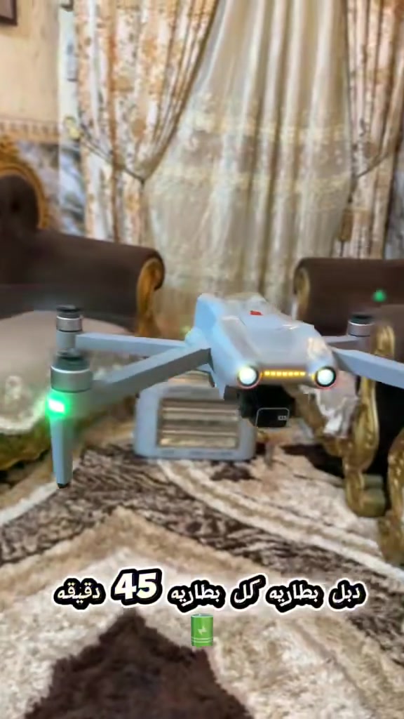 Drone T8 GPS
كامرة 4k كمبل 360 درجة • جوستك سمارت لمس٠.
بطاريتين حجم البطارية 8000mah
جي بي اس ونضام عودة
مدى 8k حقيقي وارتفاع 800M
*********** السعر 550،000
