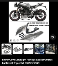 غطاء محرك سفلي • ستريت تريبل • 2017-2021