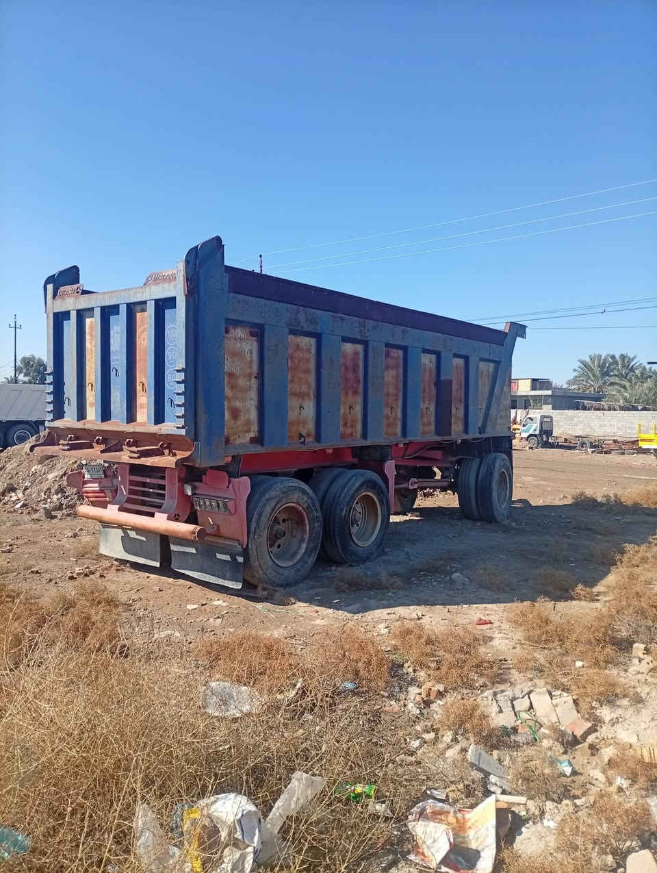 السلام عليكم مقطورة مكفولة دك القريشي سعر 200 ***********
