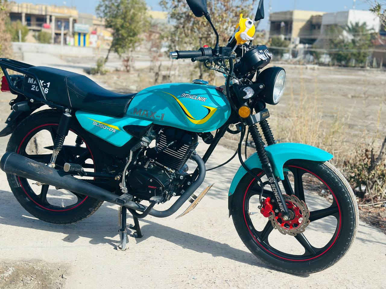 دراجه سونك شاينك موديل 2026
صاله شهر ونص طالعه نضيفه وحلوه مستعجل عل بيع دراجه بل مشي حلوه اوراق ***********
