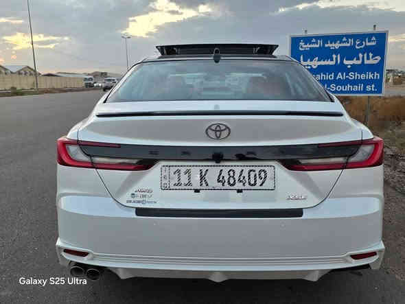 تويوتا كامري هايبرد موديل 2025 الشكل الجديد
الصنف XSE رقم بغداد السياره فور ويل

تو كلر

وارد امريكي بطارية ليثيوم 

قطعه وحده صبغ بنيد

سقف بانورامي متحرك

بطارية ليثيوم

داتاوشو 5كامرات 9 سماعات 

شاشة كبيرة Apple CarPlay & android auto

كاميرا خلفية متعددة الابعاد

• كراسي جلد كهرباء تبريد 

تدفئة كراسي

تدفئة استيرنج + شفتات استيرنج

رادار امامي

مانع تصادم PCS  

مساد تحديد المسار —— LDA

‏BSM —— نظام النقطة العمياء

‏PDA —— مساعد القيادة التفاعلي

‏RCTA —— رادارات خلفية

‏SEA —— نظام الخروج الآمن 

‏RSA —— قراءة لوحات الطريق

مثبت سرعه تفاعلي —— ACM

‏AUTO PILOT —— سائق ذاتي 

مانع انغلاق العجلات —— ABS

‏TCS —— مانع الانزلاق 

بصمة أبواب + دخول ذكي

شاحن وايرلس

هندبريك كهرباء

نظام صوتي مميز

حساسات ضغط الهواء في الإطارات

حساسات دخول الإنفاق

بيع فقط

 السعر 250 

موقع بغداد

للاتصال***********
