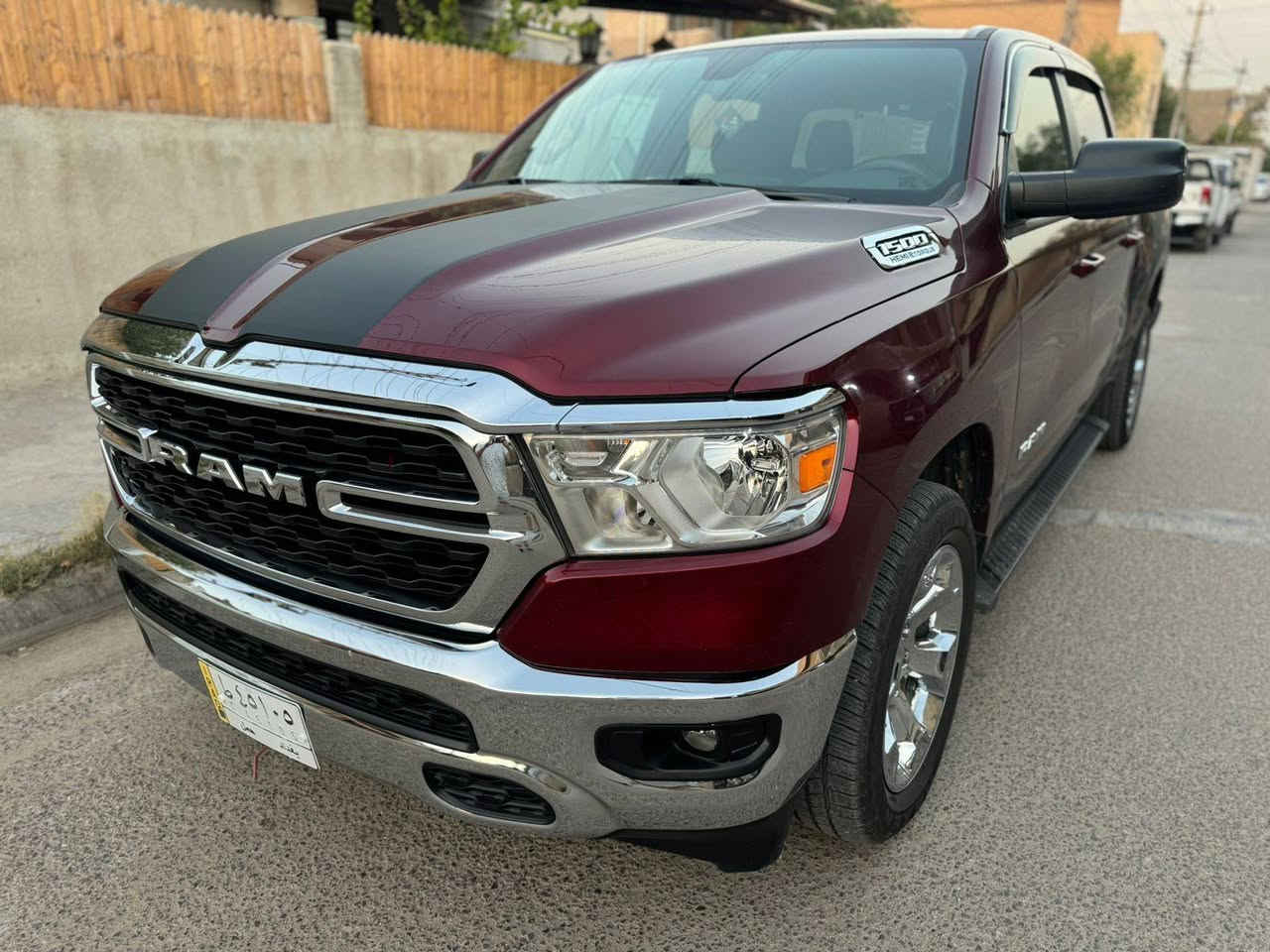 🚘 للبيع – Dodge RAM 1500 Big Horn 2022 🚘
🔹 موديل: 2022

🔹 فئة: Big Horn

🔹 محرك: 5.7L HEMI V8 eTorque

🔹 دبل 4×4

🔹 باب طويل (Crew Cab) – بدي قصير

🔹 وارد أمريكي 🇺🇸

🔹 الممشى: 60 ألف فقط

🔹 تشغيل بصمة عن بعد 

🔹 كاميرا خلفية

🔹 داخلية نظيفة جداً

🔹 السيارة بحالة ممتازة وجاهزة للفحص.

💰 السعر المطلوب: 24,000 دولار

📞 للاستفسار: ***********

ملاحظة: صور الحادث  مرفقة بالمنشور
