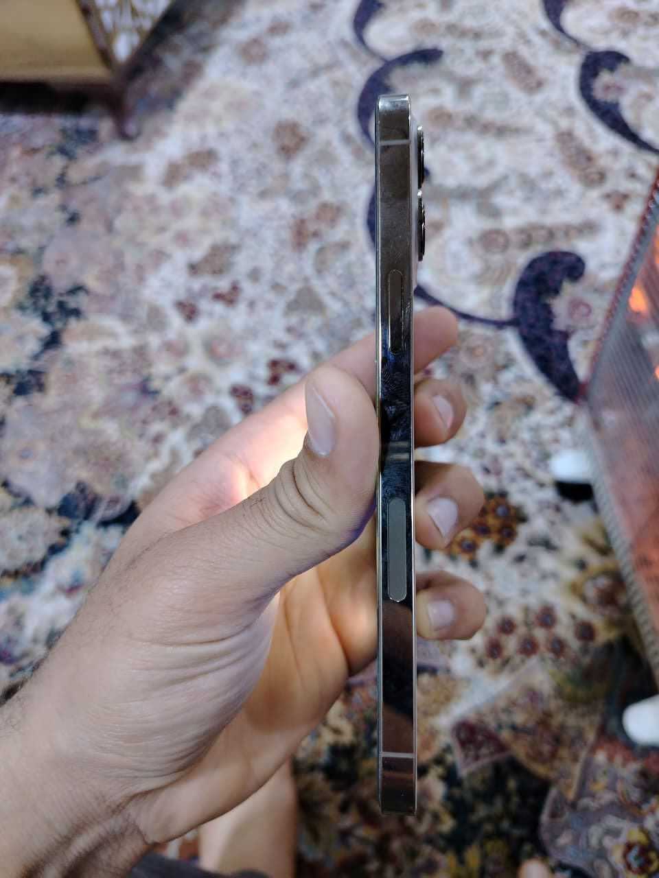 السلام عليكم
ايفون 12 برو ماكس 

ذاكرة 256

مبدل بطارية وفيس ايدي متوقف 

الجهاز كلش نظيف وجديد 

وصرفه بالشحن كلش حلو يمشيني يوم كامل تقريبا 

سعره 450 وبي مجال

مكاني ناصرية مركز


**إذا كنت صاحب هذا الإعلان وتريد حذفه لأي سبب، رجاءا أرسل رسالة إلى الدعم الفني**