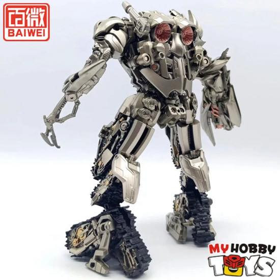 مجسم لشخصية Megatron (ميغاترون) من سلسلة أفلام "المتحولون" (Transformers)، وتحديداً إصدار TW-1029 من إنتاج شركة Baiwei.
الشخصية: ميغاترون كما ظهر في فيلم Transformers: Revenge of the Fallen (المتحولون: ثأر الهاوي).نوع اللعبة: مجسم قابل للتحول (Deformation Toy) يتحول من وضع الروبوت إلى وضع "دبابة فضائية" (Cybertronian Tank).
للمزيد من المعلومات مراسلة الصفحة.
يتوفر خدمة توصيل لجميع محافظات العراق 🚕


**إذا كنت صاحب هذا الإعلان وتريد حذفه لأي سبب، رجاءا أرسل رسالة إلى الدعم الفني**