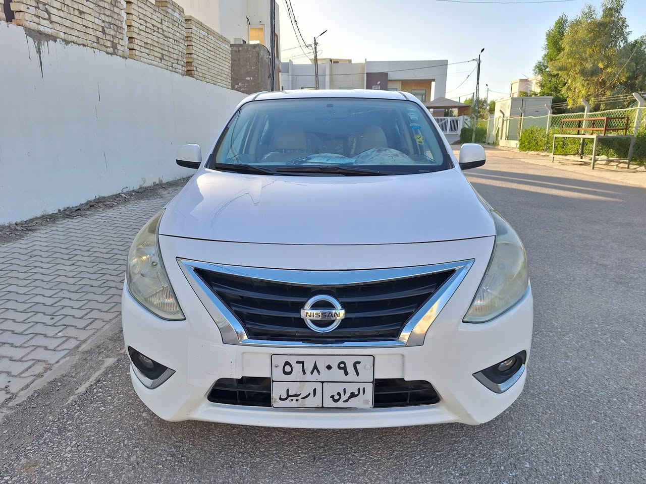 نيسان صني هندي بليتة زركة 2020 
رقم أربيل تحويل وكالة مضمون بأسم شركة هيوا 
حساسات تحكمات ستيرن سبايدر ويدات نيكل 
محرك كير كفالة حدادية مكفولة 
بيها سونار موجودة كل التفاصيل بي 
مكانها النجف 
السعر 102 بيها مجال بسيط 

***********

بي واتساب موجود اتصل عليه
