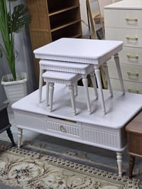 طبلات خشب 3+1 • مستطيل • توصيل مجاني