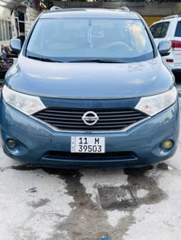 نيسان كويست موديل 2012 بغداد انكليزي سيارة لاصبغ ولاتبديل ولاحادث بية ...