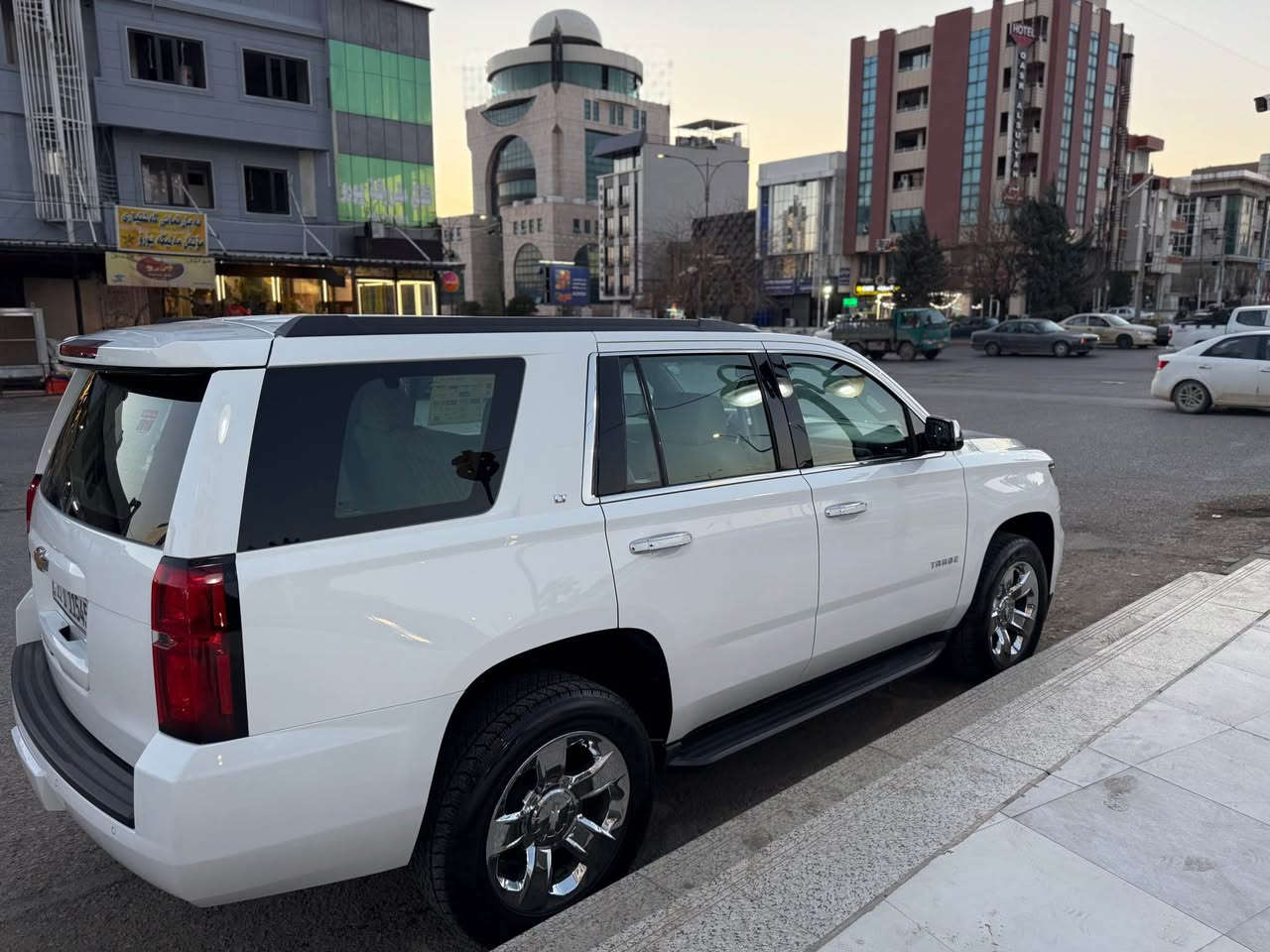 السلام وعليكم 
تاهو مديل 2015
سياره جديده كفاله عامه 
وكاله المنصور
سيارة بحال الوكاله سياره جديده
سياره اخت الزيرو 
رقم سليمانيه بأسمي
مواصفات LT 
فتحه باب كهرباء قاصه حساس خلفي امامي رادار كشن رجاج وضع شركه السياره 
السعر : 350
الموقع : البصرة 
رقم الهاتف : *********** الهرم, الجيزة
