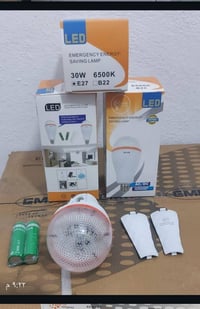 متوفر الان  وبسعر مناسب جدا مصباح بارد ٣٠ واط اصلي اناره قويه جدا بطار...