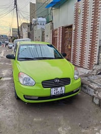 اكسنت تك باب 2007 مصبوغه عام تغير لون  بيها جاملغ امامي مبدل عكس سايق ...