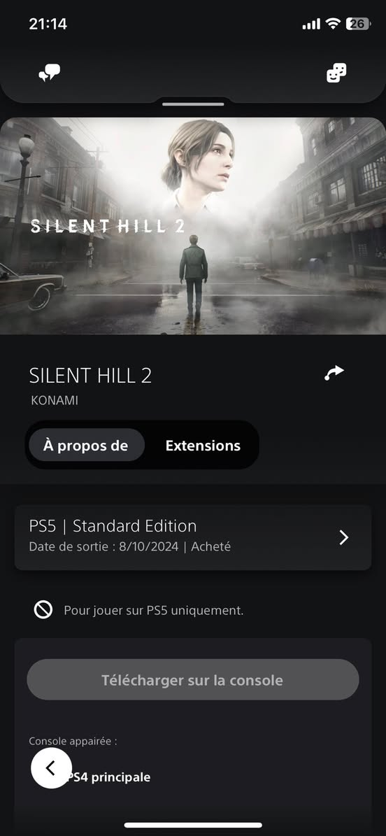 Compte disponible 
Ps5 principal 
Full accès


**إذا كنت صاحب هذا الإعلان وتريد حذفه لأي سبب، رجاءا أرسل رسالة إلى الدعم الفني**